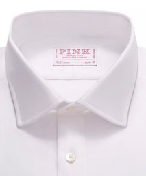 White Slim Fit Royal Twill Formal Shirt