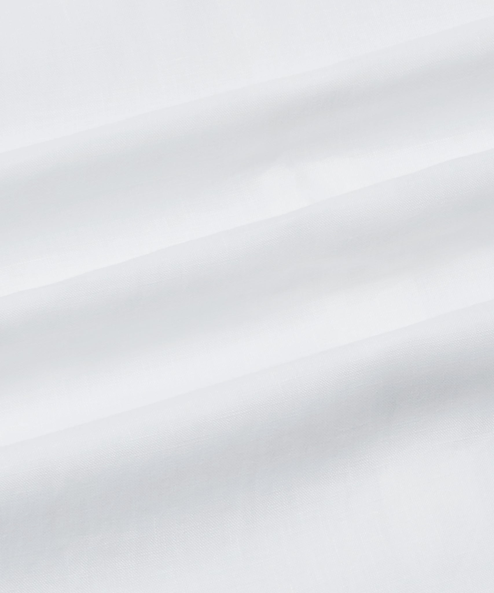 White Tailored Fit Essential Linen Button Down Smart Casual Shirt